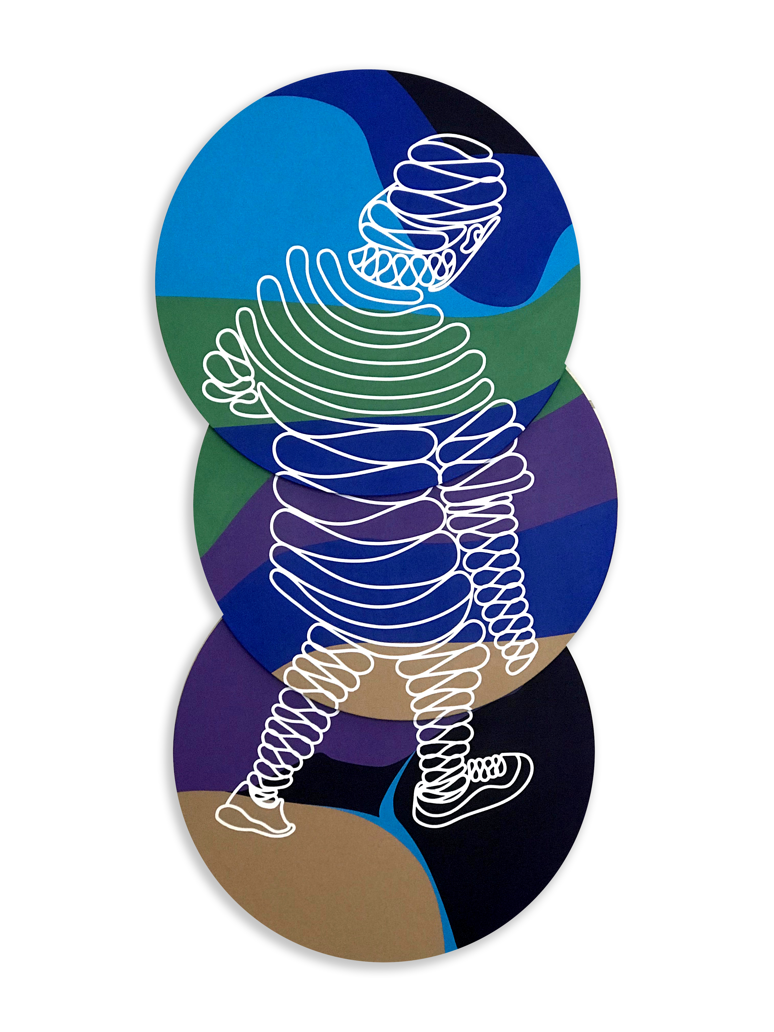 Abbati_LinemenTriptych6_ 42inX22inX1.5in